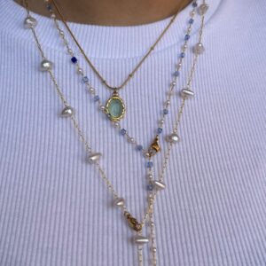 Y design necklace