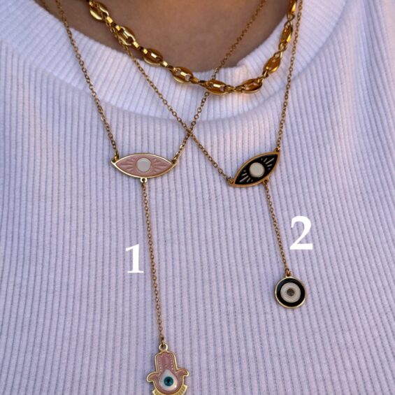 Eye necklace