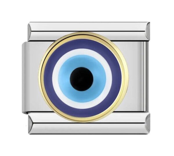 Silver evil eye