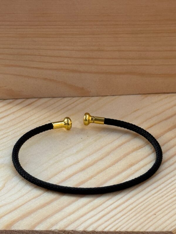 Black cable Bracelet