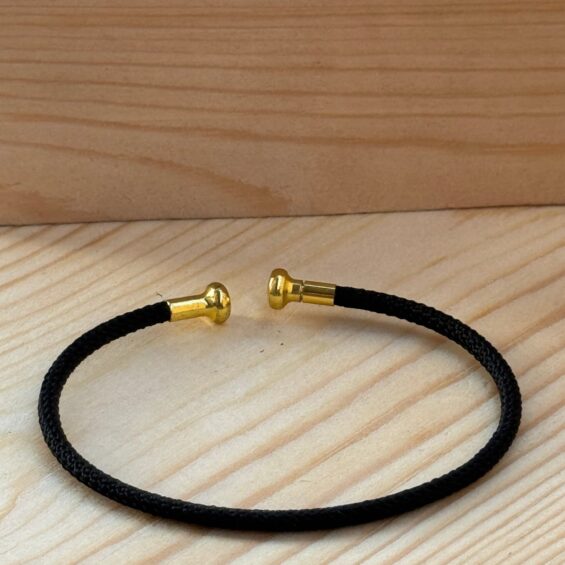 Black cable Bracelet
