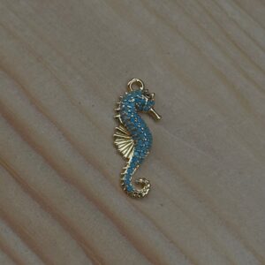 Blue sea horse