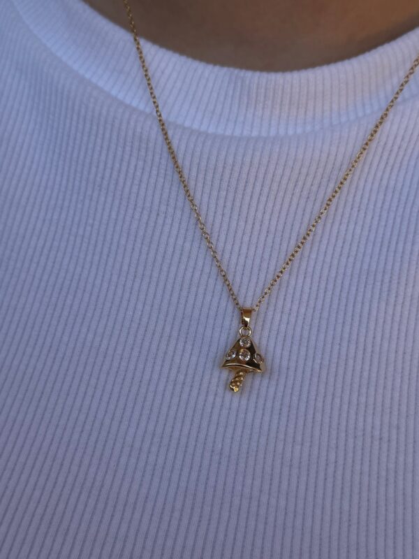 Mushroom necklace