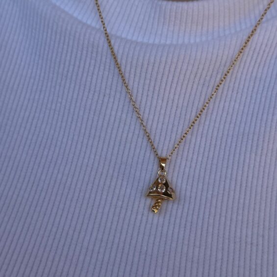 Mushroom necklace
