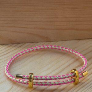 Pink + yellow
