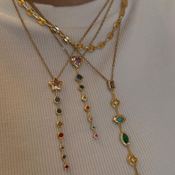 Drop necklaces